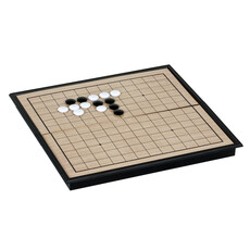 Game of Go Set: 10 Inch Magnetic Folding Board