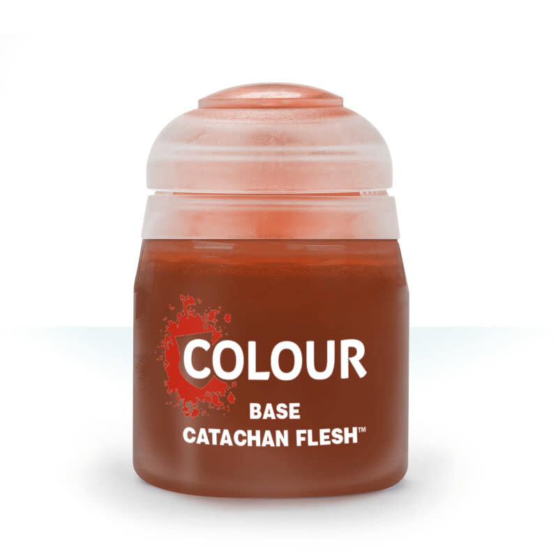 Citadel Base Paint: Catachan Fleshtone.