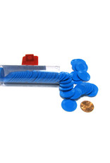 Koplow Mini Poker Chip Tube (50) Blue