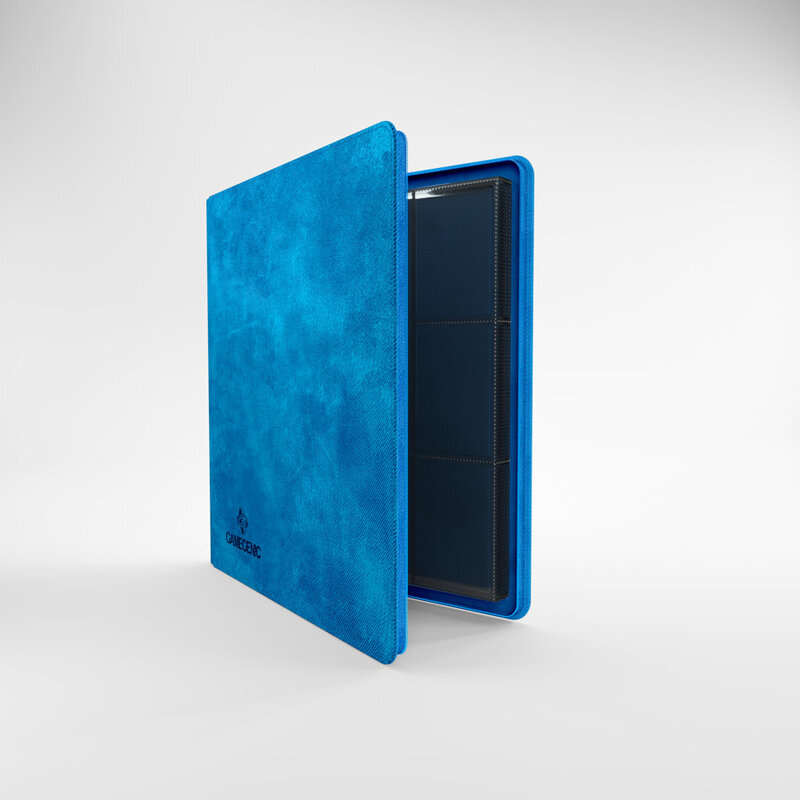 24-Pocket Zip-Up Album: Binder: Blue