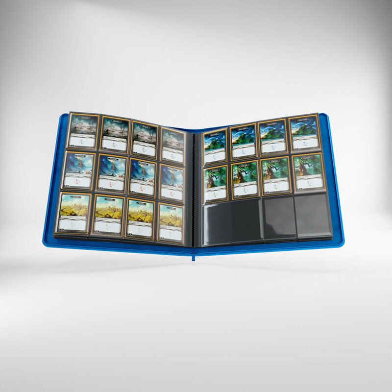 24-Pocket Zip-Up Album: Binder: Blue