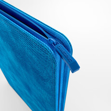 24-Pocket Zip-Up Album: Binder: Blue