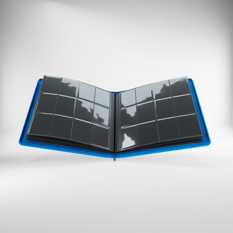 24-Pocket Zip-Up Album: Binder: Blue