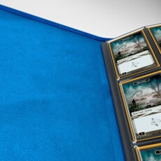 24-Pocket Zip-Up Album: Binder: Blue