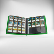 24-Pocket Zip-Up Album: Binder: Green