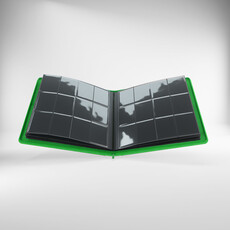 24-Pocket Zip-Up Album: Binder: Green