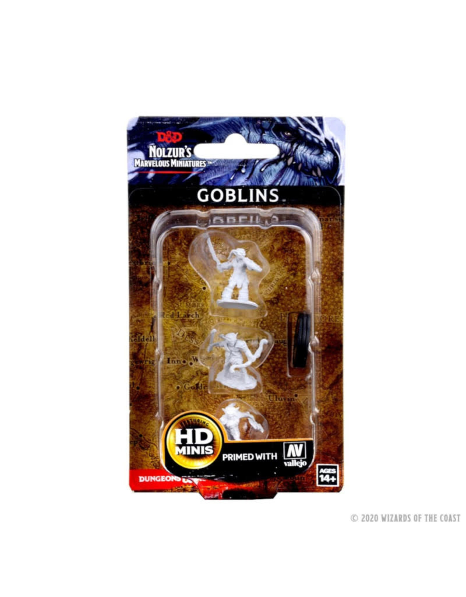 Wizkids D&D Unpainted Minis: Goblins