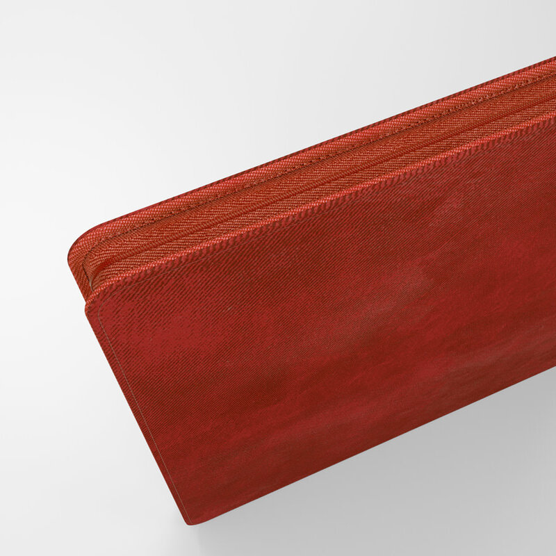 18-Pocket Zip-Up Album: Red
