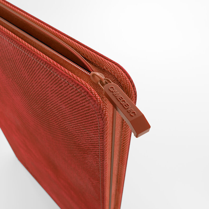 18-Pocket Zip-Up Album: Red