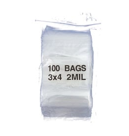 Game Night Games Plastic Storage Bags 3 x 4 inch (100)