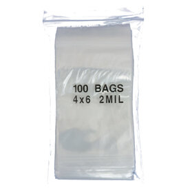 Game Night Games Plastic Storage Bags 4 x 6 Inch (100)