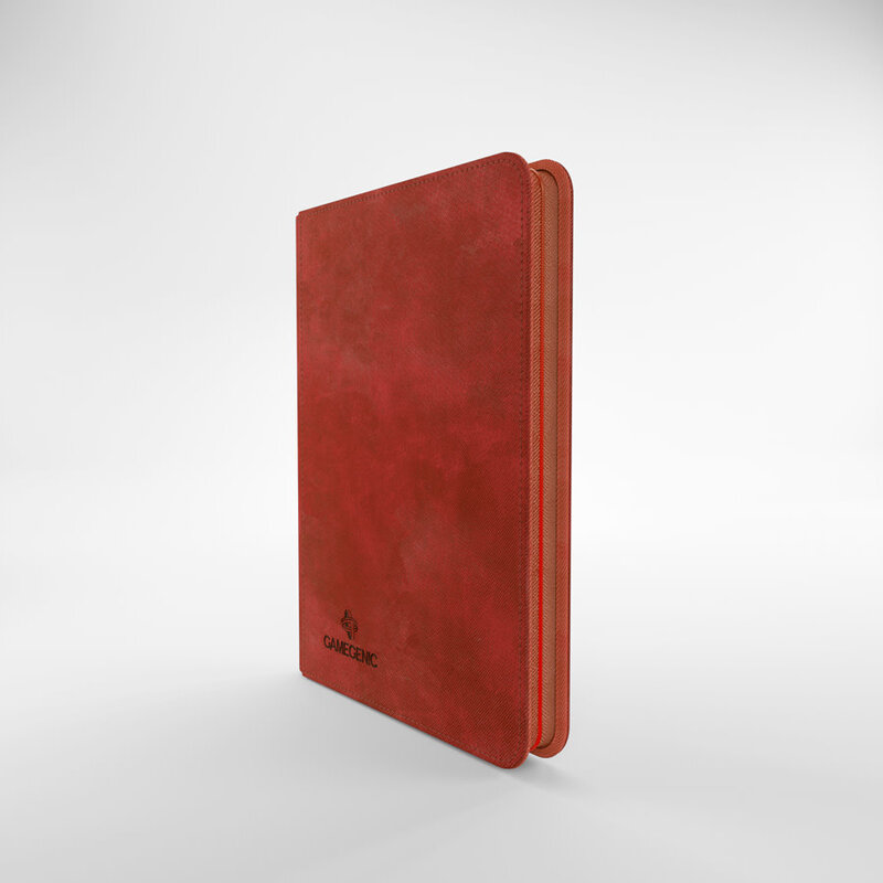 8-Pocket Zip-Up Album: Red