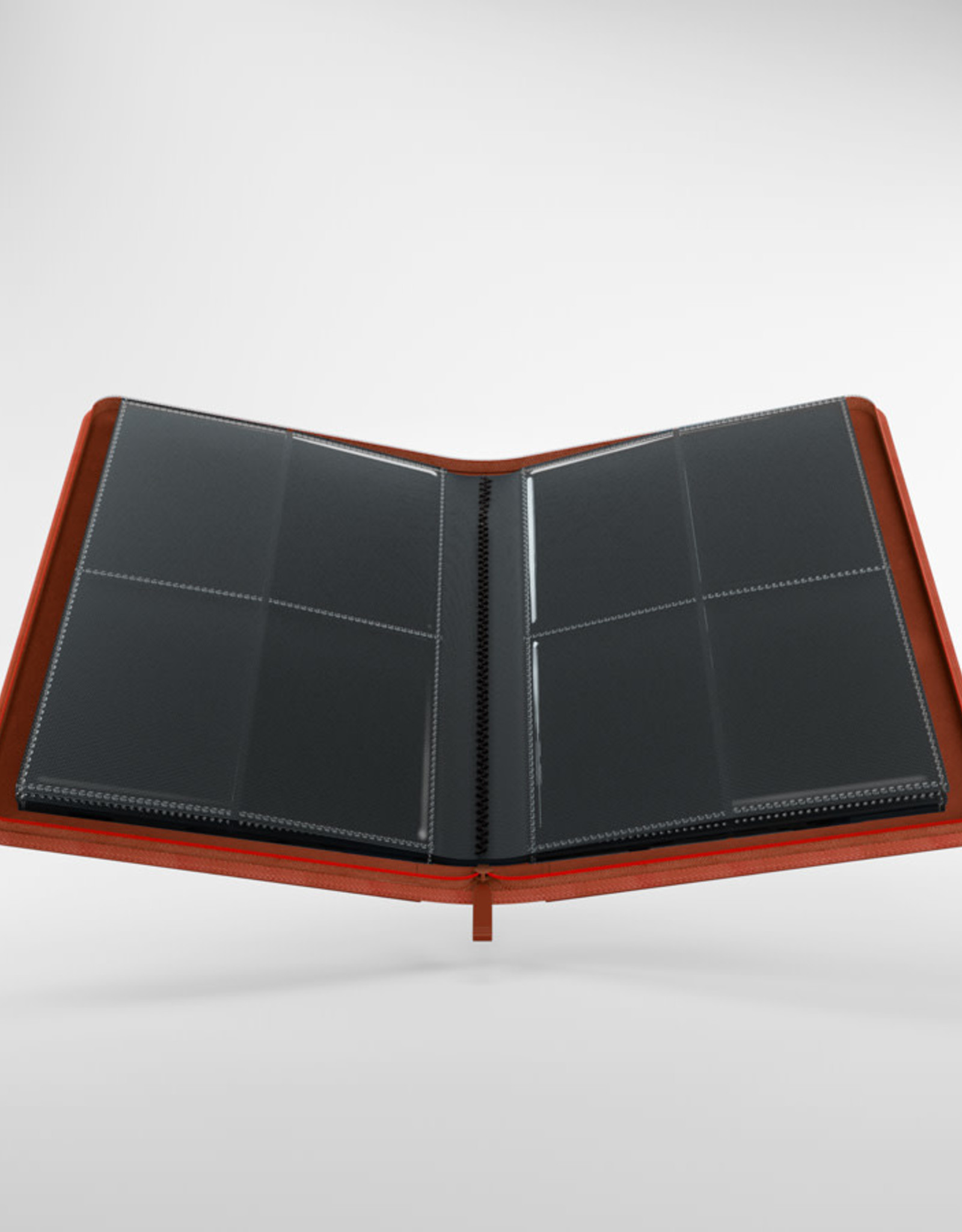 (Reprint 2026) 8-Pocket Zip-Up Album: Red