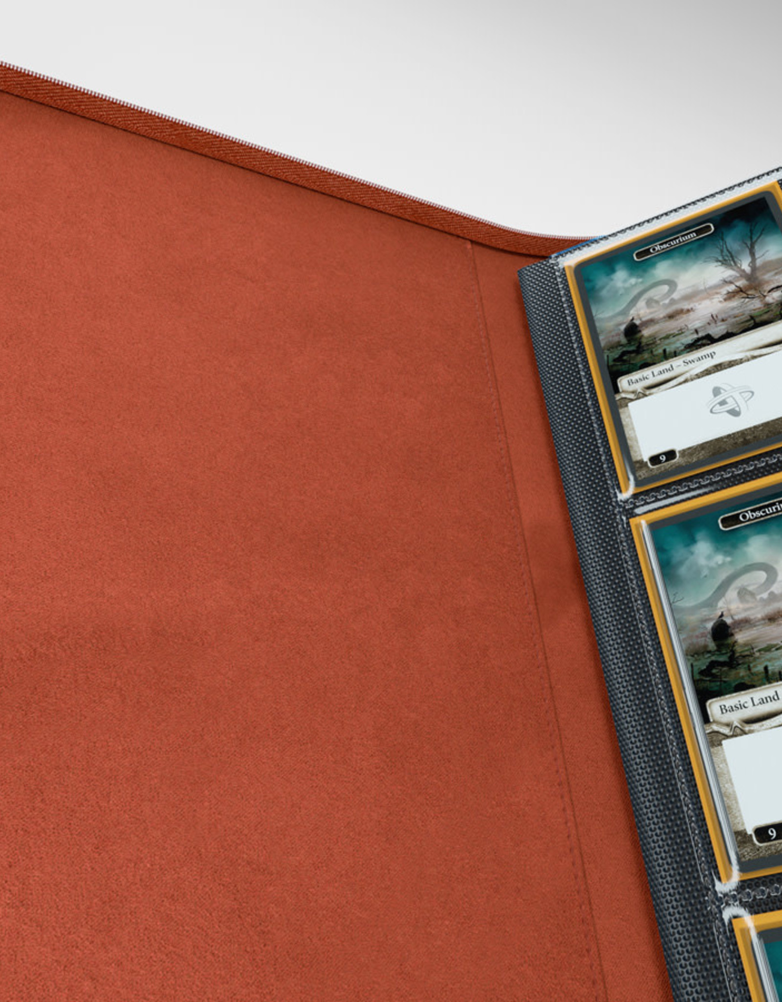 (Reprint 2026) 8-Pocket Zip-Up Album: Red