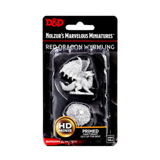 Wizkids D&D Unpainted Minis: Red Dragon Wyrmling