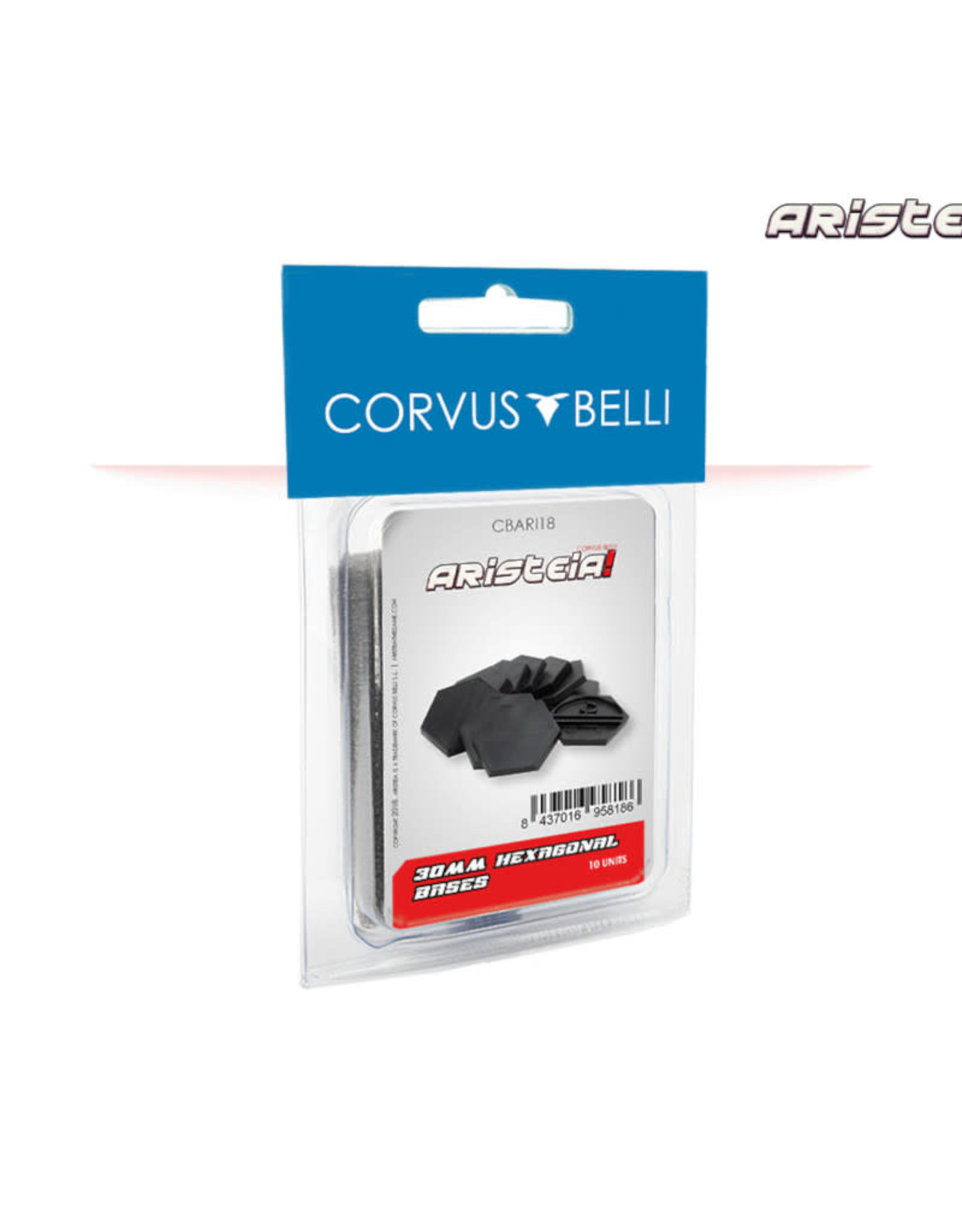 Corvus Belli Bases: Hex Aristeia 30mm (10)