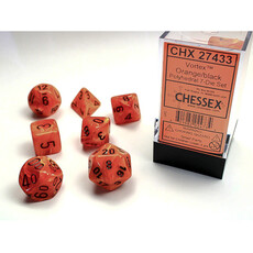 Chessex Chessex RPG Dice (7) Vortex Orange
