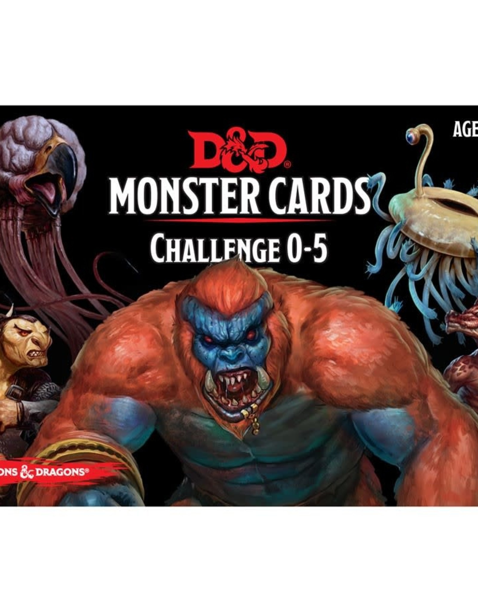 Gale Force 9 D&D RPG: Monster Cards Challenge 0-5 Deck