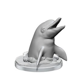 Wizkids Deep Cuts Unpainted Minis: Dolphins