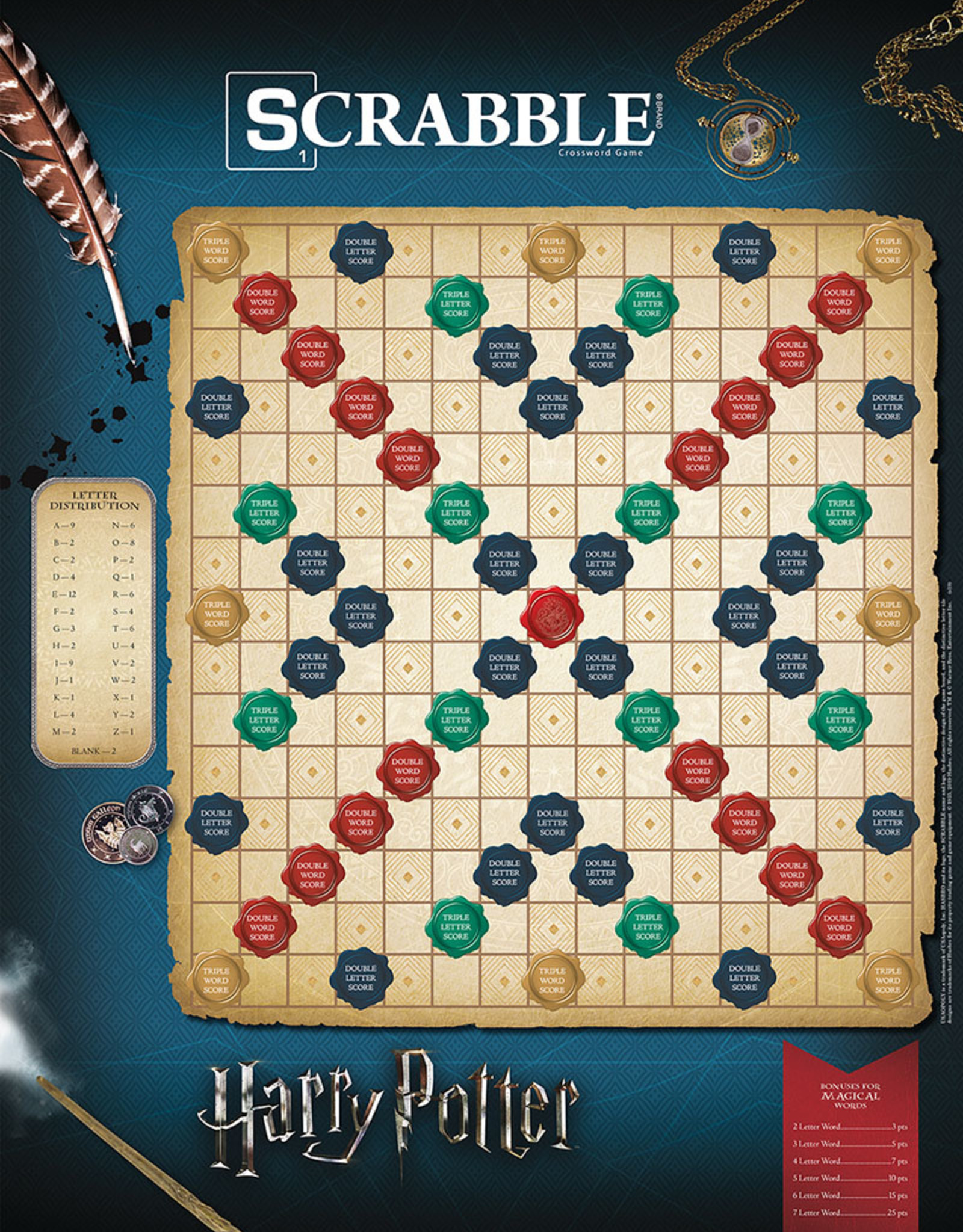 USAopoly Scrabble Harry Potter