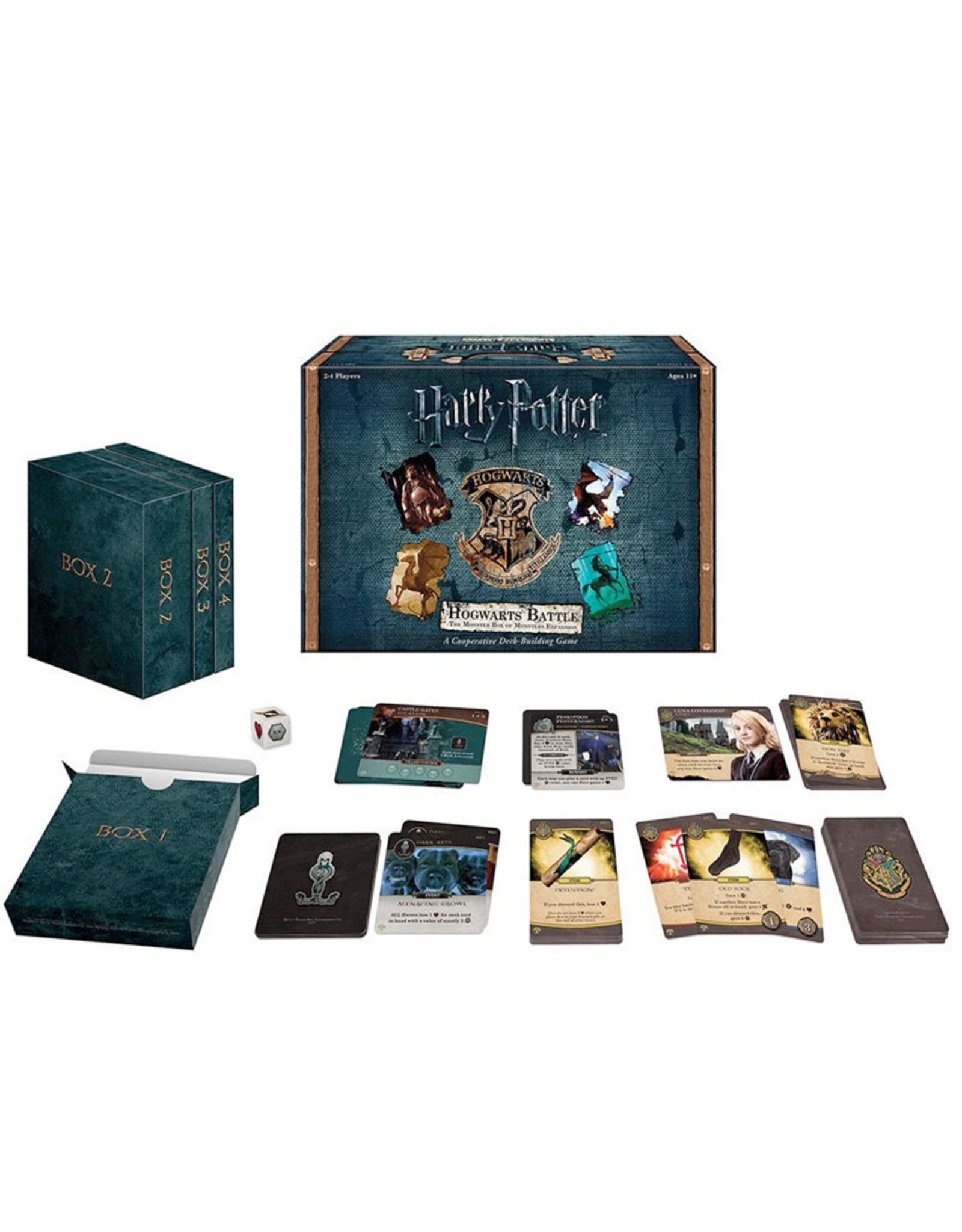 USAopoly Harry Potter Hogwarts Battles The Monster Box of Monsters Expansion