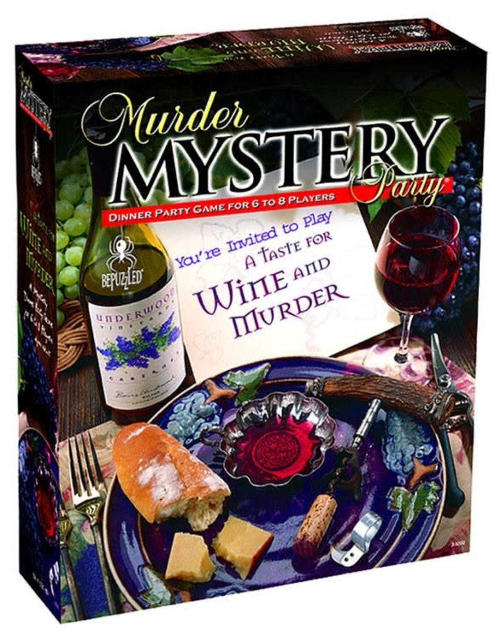 University Games Muder Mystery: A Taste for Wine and Murder