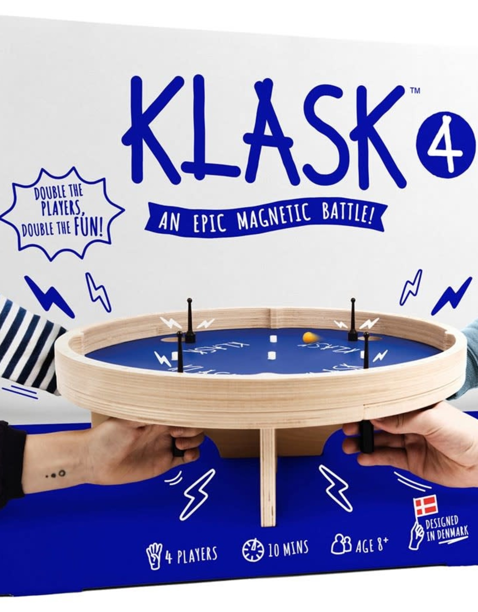 Klask 4-Player Game