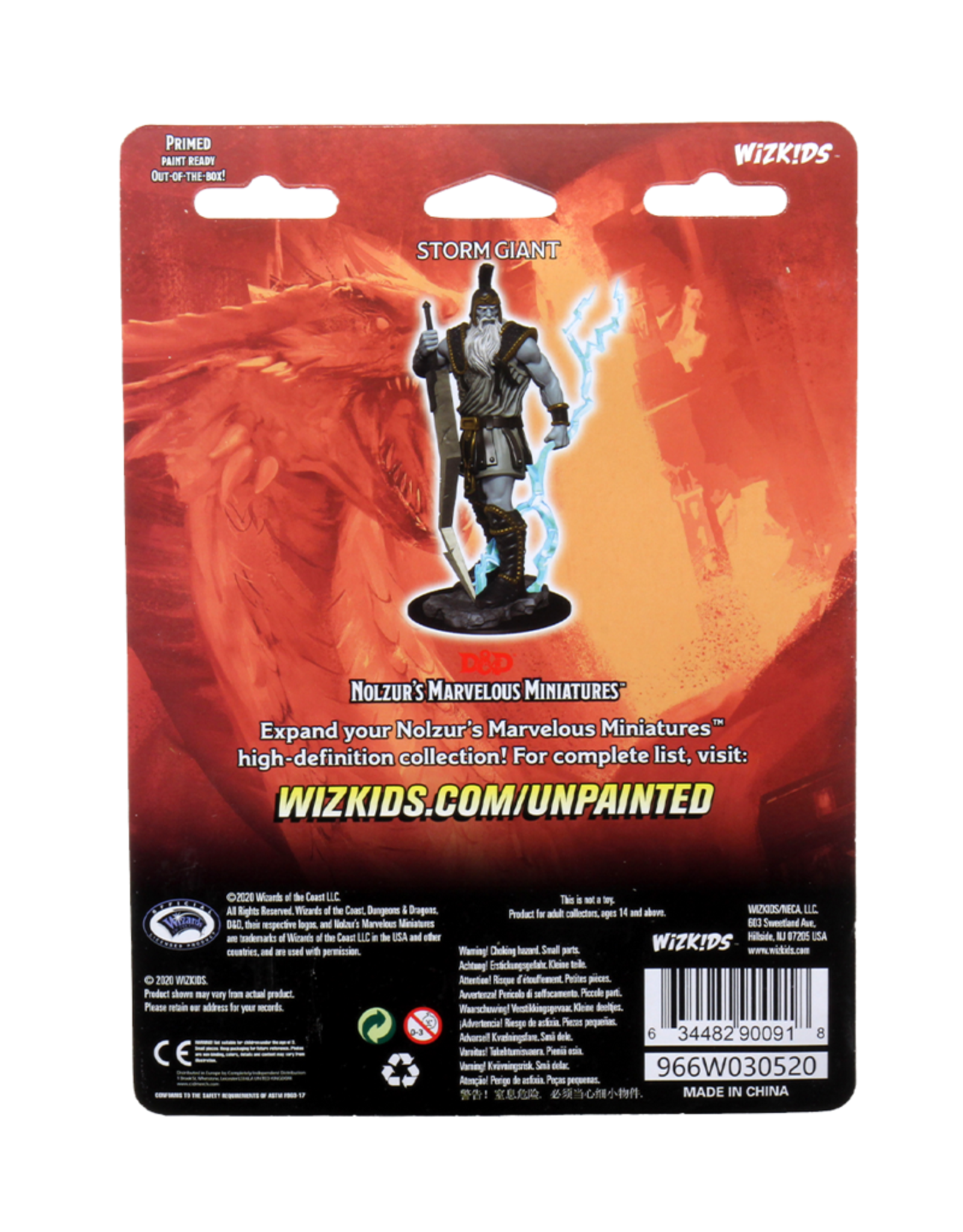 Wizkids D&D Unpainted Minis: Storm Giant