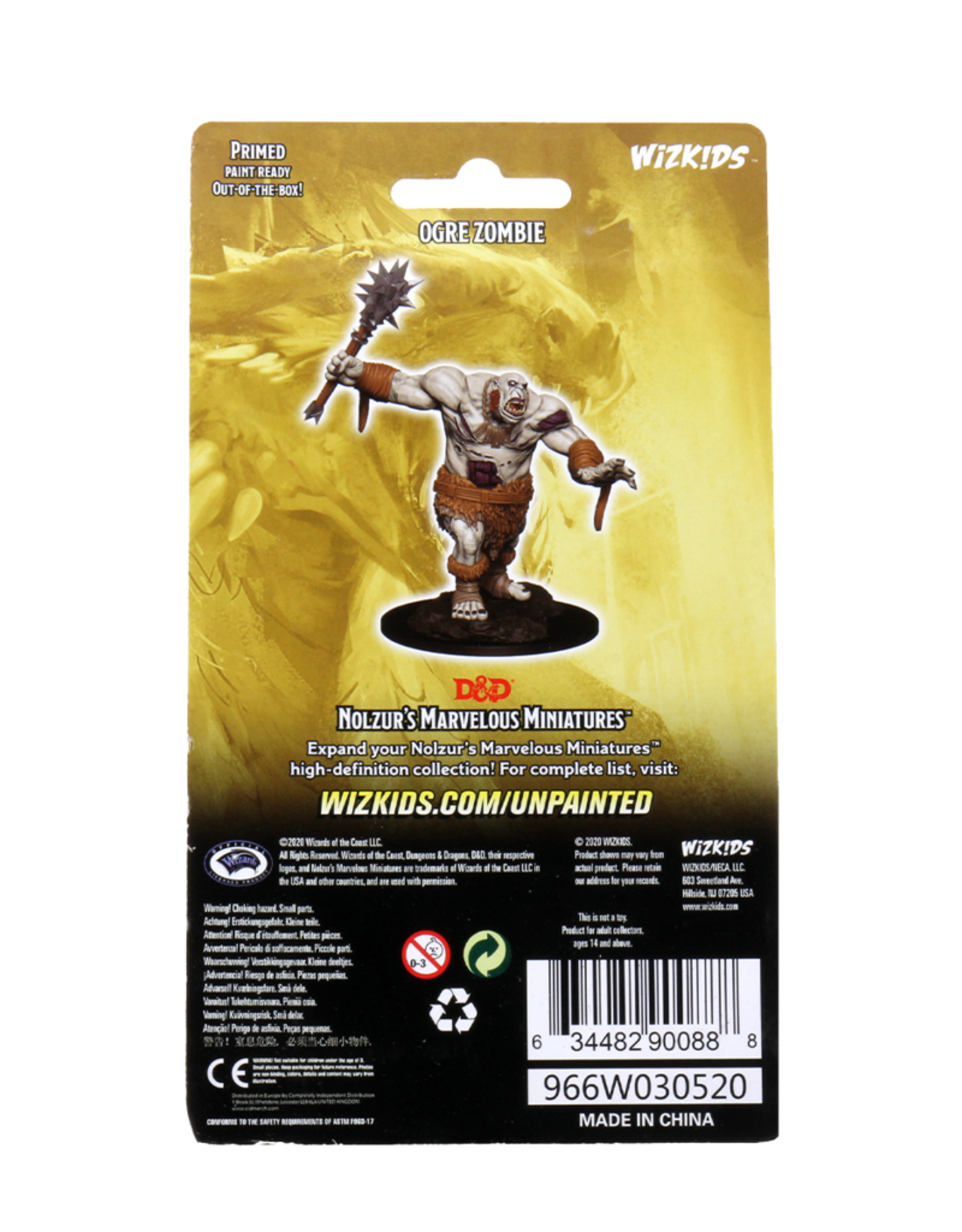 Wizkids D&D Unpainted Minis: Ogre Zombie