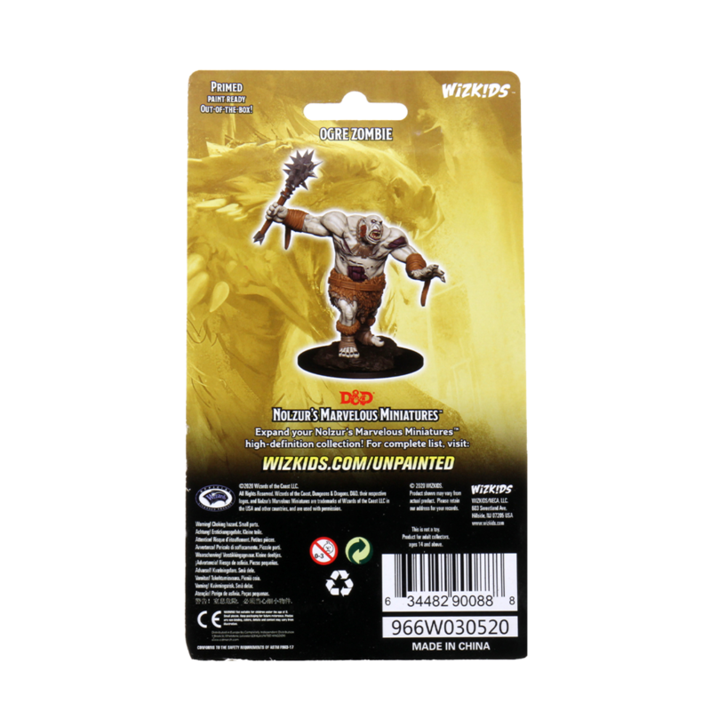 Wizkids D&D Unpainted Minis: Ogre Zombie