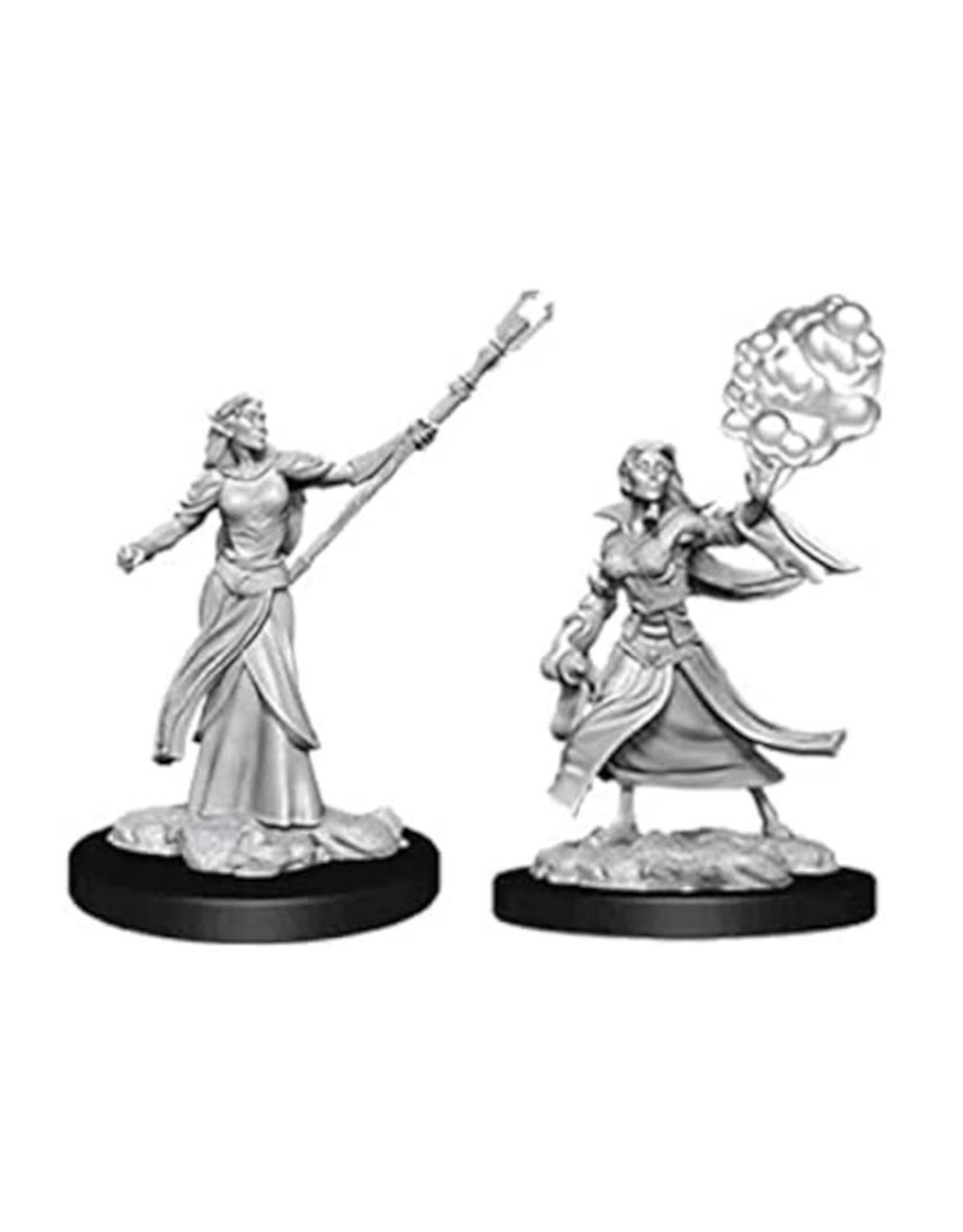 Wizkids D&D Unpainted Minis: Elf Sorcerer Female