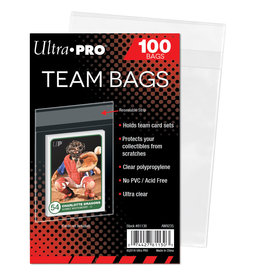 Team Bags Resealable (100) Clear