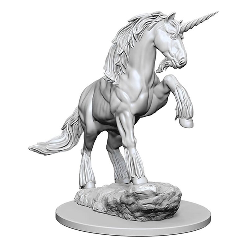 Wizkids Deep Cuts Unpainted Minis: Unicorn