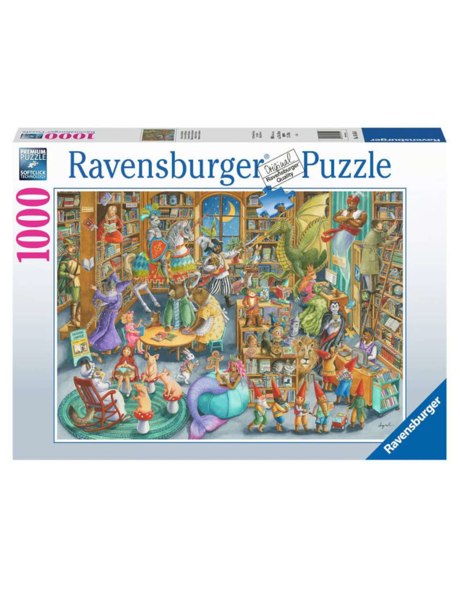 Ravensburger Midnight at the Library Puzzle (1000 PCS)