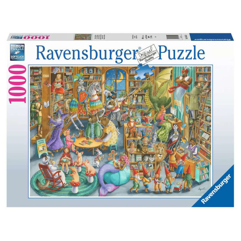 Ravensburger Midnight at the Library Puzzle (1000 PCS)