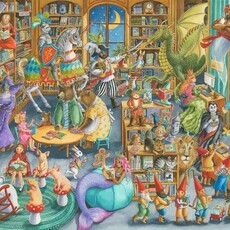 Ravensburger Midnight at the Library Puzzle (1000 PCS)