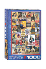 Eurographics World War I & II Vintage Posters Puzzle (1000 PCS)