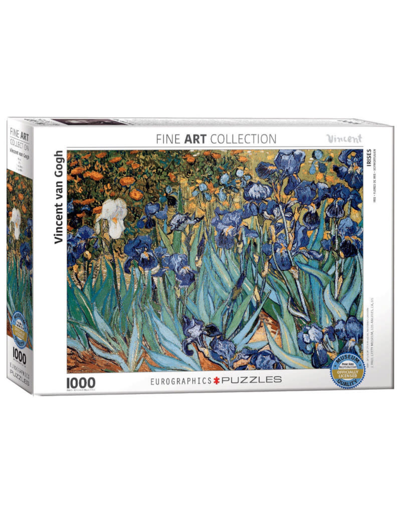 Eurographics Irises Puzzle -  van Gogh (1000 PCS)