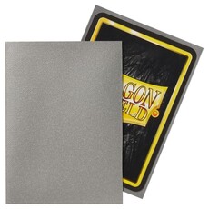 Arcane Tinmen Sleeves: Dragon Shield Matte (100) Silver