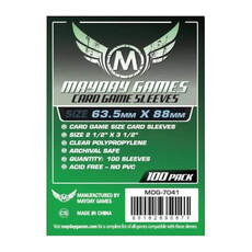 Mayday Games Sleeves: Standard Card Game (100) (Green)