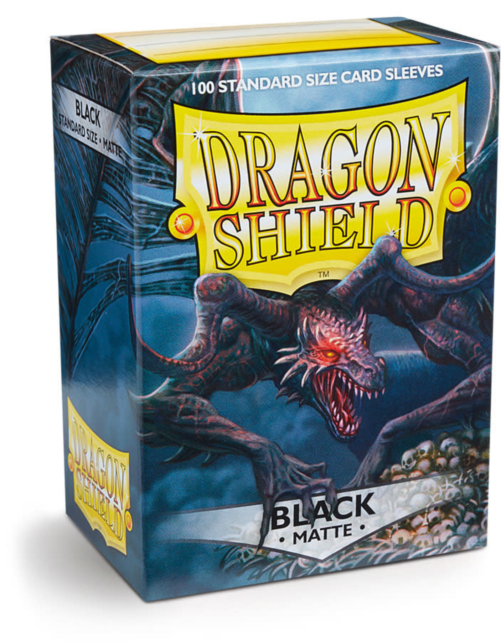Arcane Tinmen Sleeves: Dragon Shield Matte (100) Black