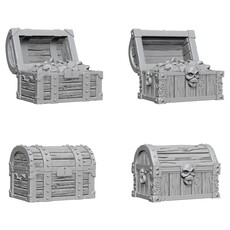 Wizkids Deep Cuts Unpainted Minis: Chests