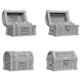 Wizkids Deep Cuts Unpainted Minis: Chests