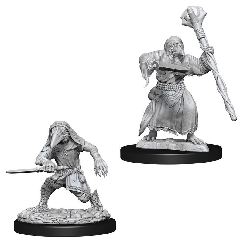 Wizkids D&D Unpainted Minis: Kenku Adventurers