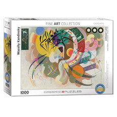 Eurographics Dominant Curve Puzzle by Kandinsky (1000 PCS)