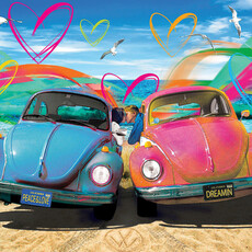Eurographics VW Beetle Love Puzzle (1000 PCS)