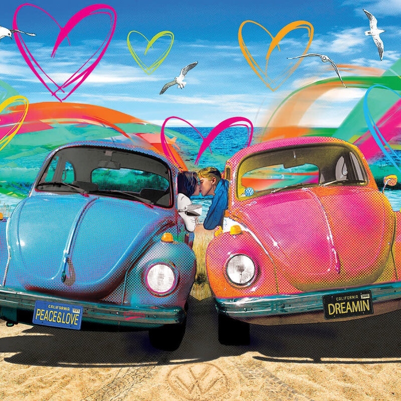 Eurographics VW Beetle Love Puzzle (1000 PCS)