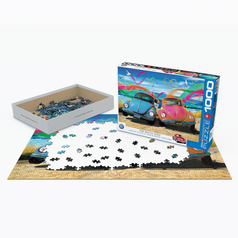 Eurographics VW Beetle Love Puzzle (1000 PCS)