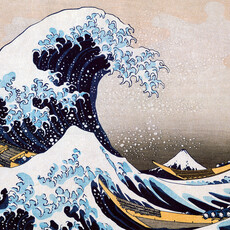 Eurographics Great Wave of Kanagawa Puzzle - Hokusai (1000 PCS)