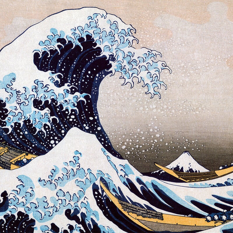 Eurographics Great Wave of Kanagawa Puzzle - Hokusai (1000 PCS)